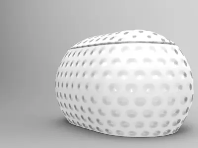Ul Storage Box Low-poly 3D model