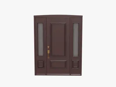 Door 01 Low-poly 3D model get