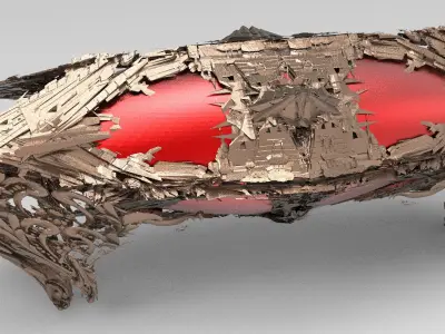 Santa Sea hoard Chest 3 3D model