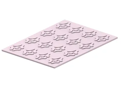 Graceful Outdoor Tiles 3D print model