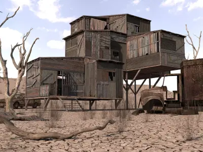 Apocalypse House 3D model