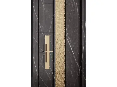 Interior door 28 Low-poly 3D model