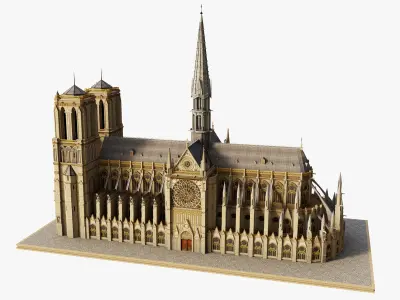 Notre Dame 3D model