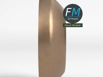 Peephole front part 3D model