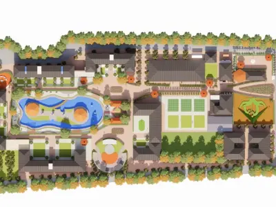 Old Age Home full details architectur college project 3D model