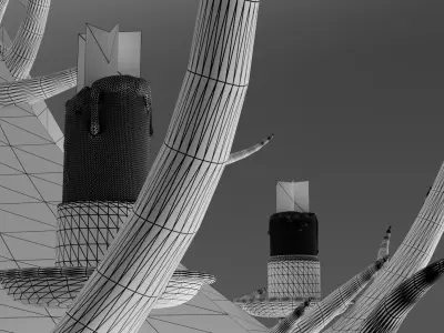 Pendant candlestick horns 3D model