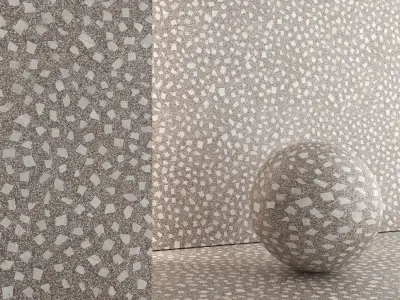 Terrazzo Material and Tile - Set 07 Texture