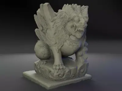 Bali Statue 3D print model