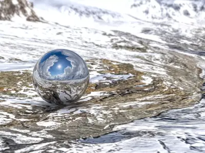 Aletsch Glacier Ultra-Realistic HDRI 8K 3D model