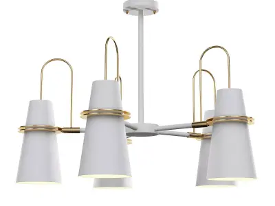 REINAR A gold chandelier 3D model