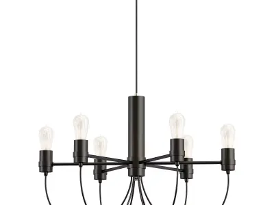 Favourite-Nano-1522-6P chandelier with six lights 3D model