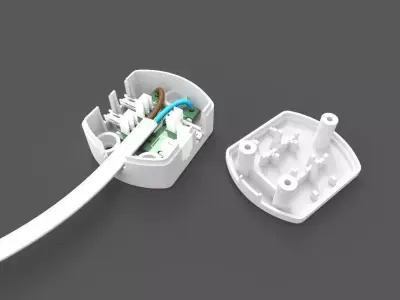 LED Splitter Box 3D model