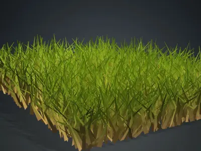 GRASS  PLANT NATURE FLOWER Free 3D print model