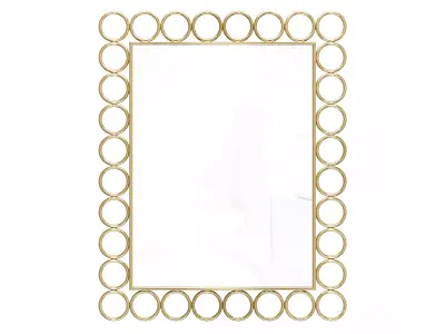 Mirror in a metal frame GZ-M1035 3D model