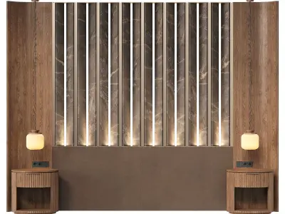 Headboard RJ Easy Design 13 3D model