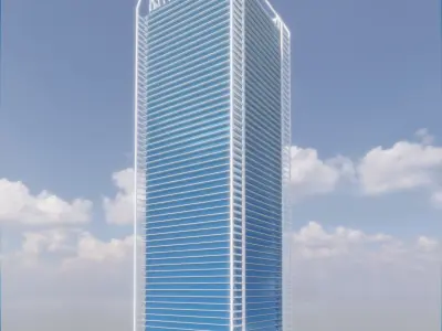 Parametric Building 1a8 3D model