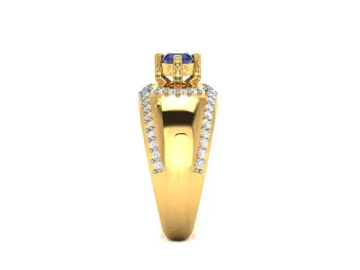 Women Ring 3D print model 115