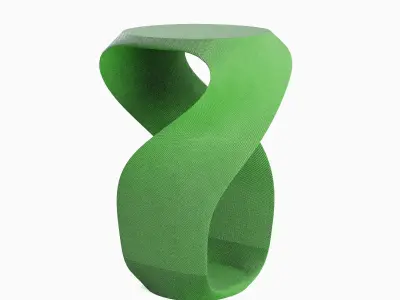 Twisted Stool for Childs B 02 3D model