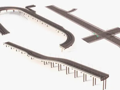  Highway Road Elements Collection 2 