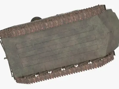  Soviet BTR-ZD Self-Propelled AA Vehicle Green Rigged 