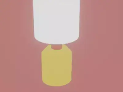 Desk Lamp Low-poly 3D model