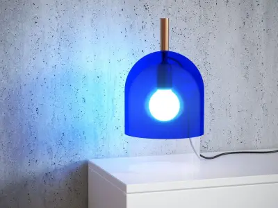 Heure Bleue Table Lamp 3D model