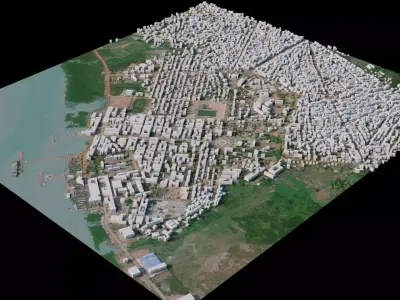 Bissau - Guinea-Bissau 3D model