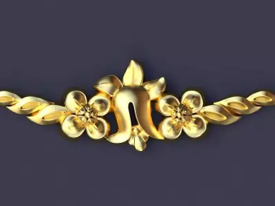 dekor ornament 3D model 80