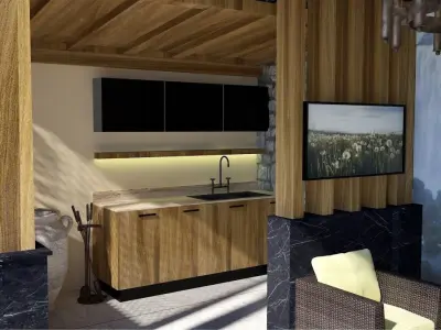 garden house 3d model 3D model