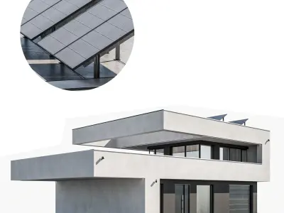 Vol 2 Modern Houses collection - 11 different houses 3D Model Pack