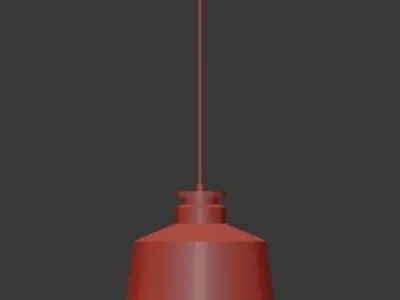 Untitled pendant lamp 3D model purchase