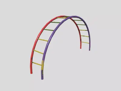 Old Arc Climber Low-poly 3D model