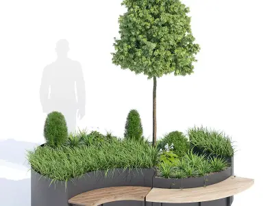 Flo planter 3D model