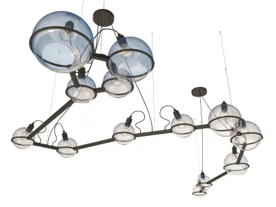 Chandelier Draco SKU 20923 Free 3D model