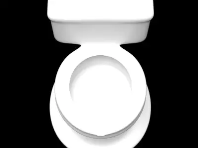 Toilet Ashtray 3D Ready Print Model 3D print model
