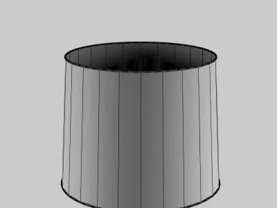 Floor Lamp A002 3D model