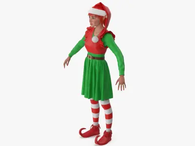  Christmas Elf Female 4 