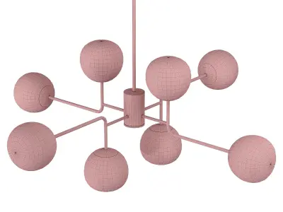 ERICH Direct light pendant lamp By MAYTONI 3D model