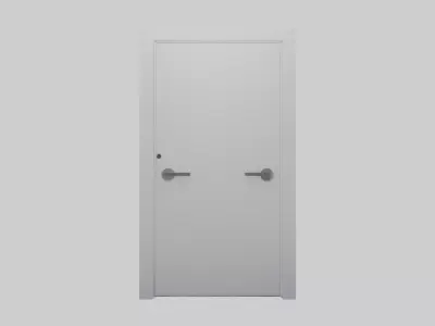Minimalist door model 3D model