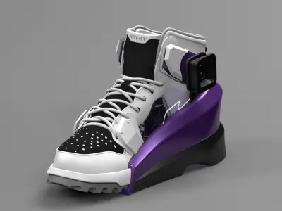 Jordan Tech Shoes S1 3D model