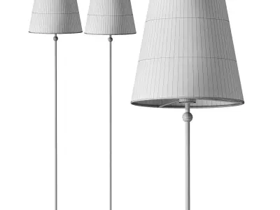 Palmer Metal Floor Lamp 3D model