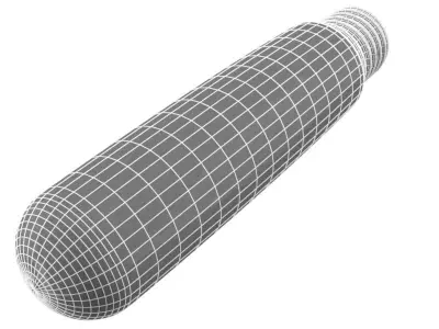 filament led light bulb 3D model