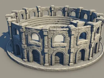 ARENA for 3Dprint 3D print model buy
