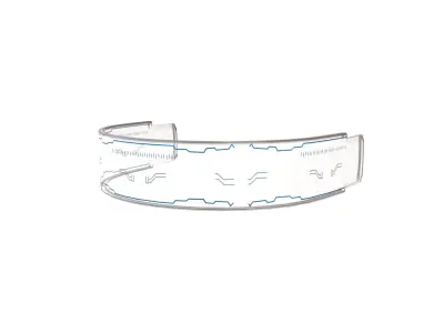Future Technology Glasses Pack Vol 1 Low-poly 3D model