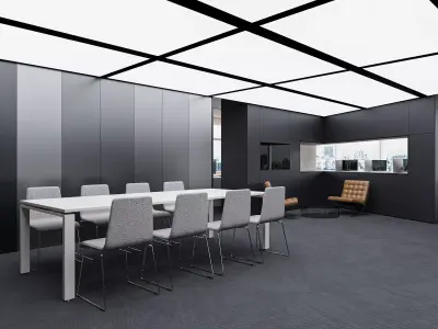 office 3D model for Corona render 3D model 3D model
