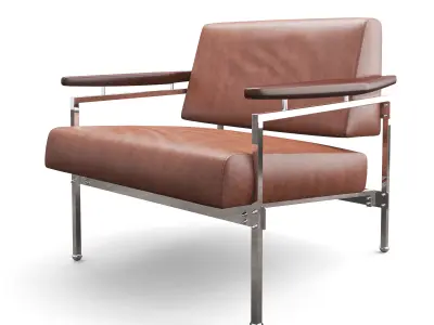 Beto Lounge Armhair 3D model