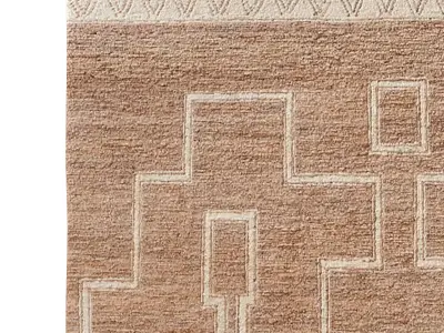 HAZAL JUTE RUG 3D model