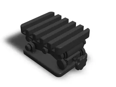 Phone-Tablet Lift-Slotted Free 3D print model