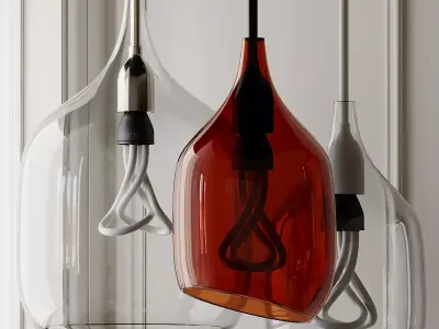 Vessel Pendant Light by Decode 3D model