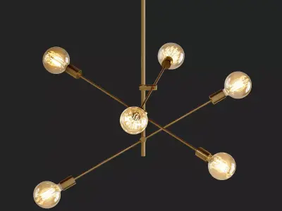 Lambert Fils Studio Cliff Pendant 6 3D model